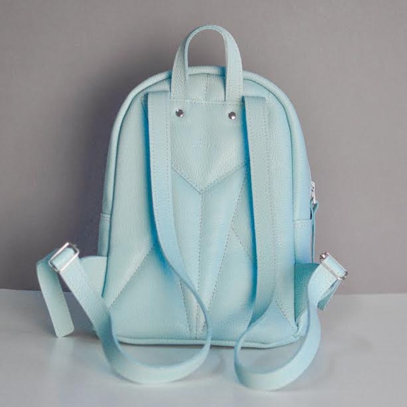 Pilot S Aqua Leather backpack