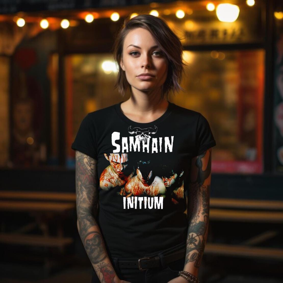 Samhain Initium T-shirt | Horror Punk Band Tee | Glenn Danzig