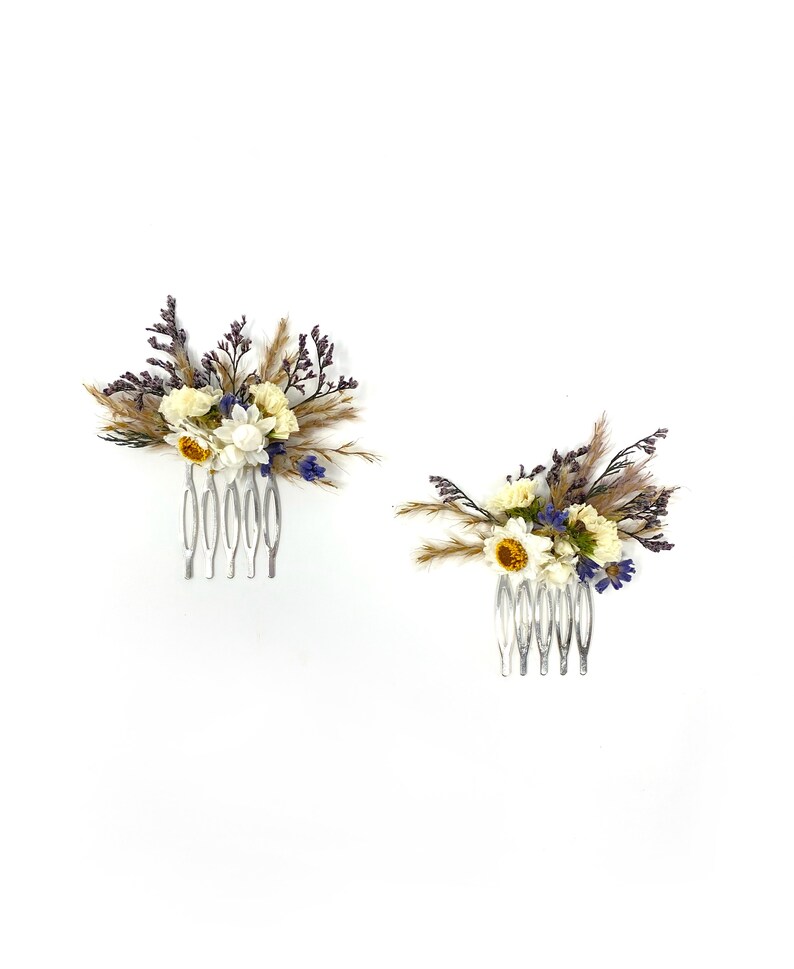 Hair Comb Hair Pins Wedding Accessory Floral Comb Etsy