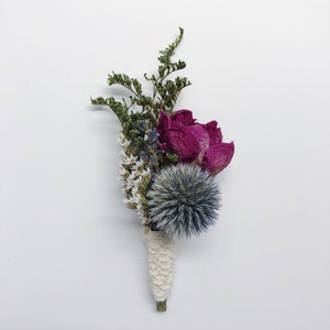 Wedding Boutonniere, Dried flowers, Preserved Boutonniere, Wedding Accessory, House Decoration, Rustic Wedding, Simplicity, Simple, Neutral