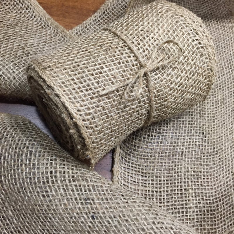 Burlap String Ribbon Burlap Ribbon - Etsy