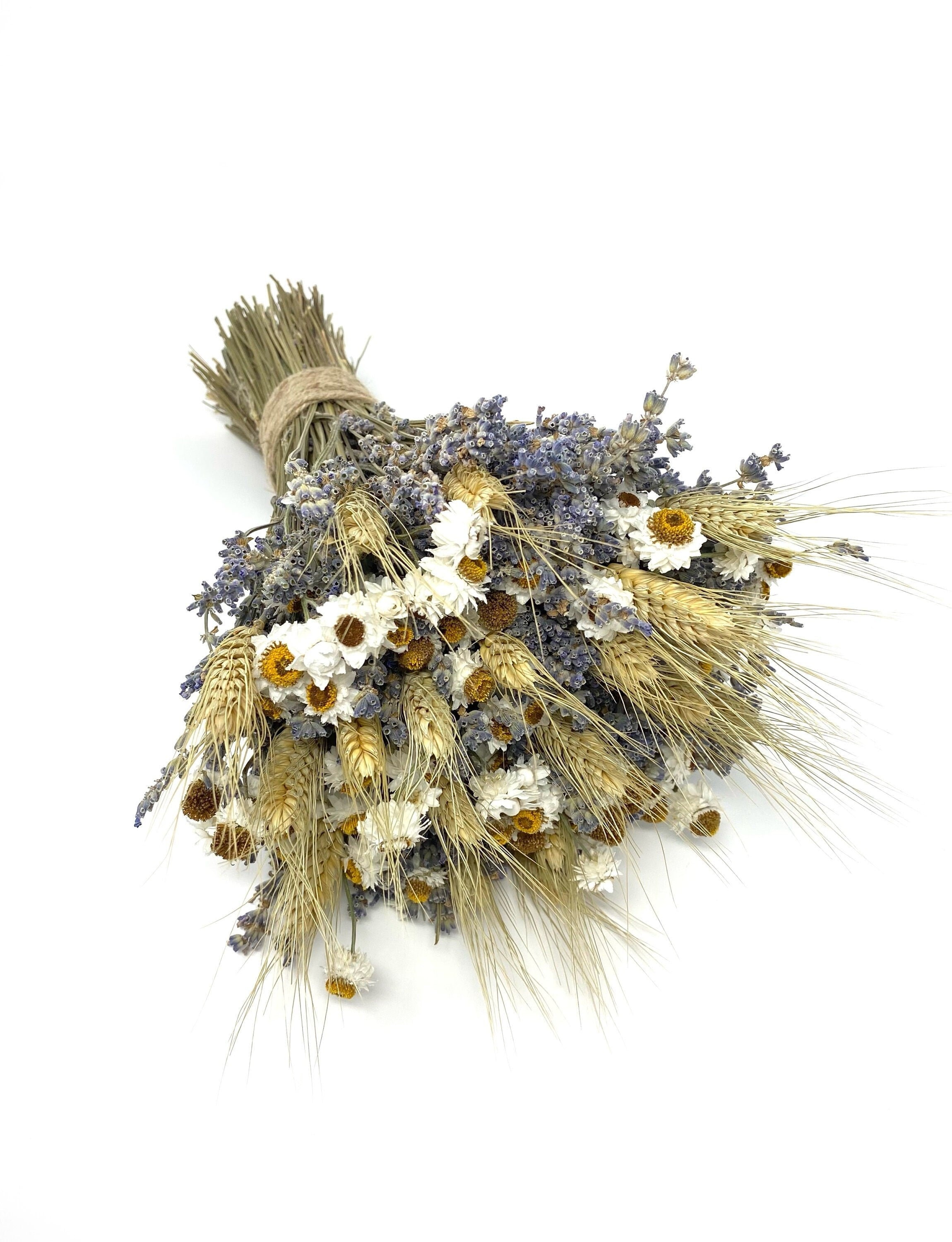 Rustic Lavender Wheat Bouquet
