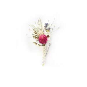 Wedding Boutonniere, Preserved Floral, Dried Flowers, Bridal Accessories, Decor, Lavender, Ammobium, German Statice