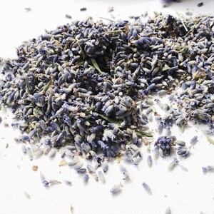 20 Cups Dried English Lavender Buds, Calming Fragrance, Wedding Favors image 2