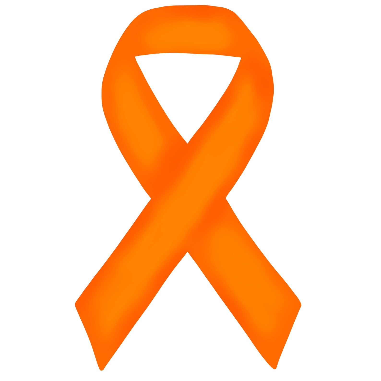 Orange Ribbon Digital Download Sublimation Design Hand Etsy