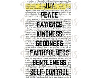 Galater 5:22-23 digitale Bild, Wandkunst, bedruckbar, Bibel-Vers, Bibel-Kunst, digitaler Download, Frucht des Geistes, bereit zu drucken, Liebe