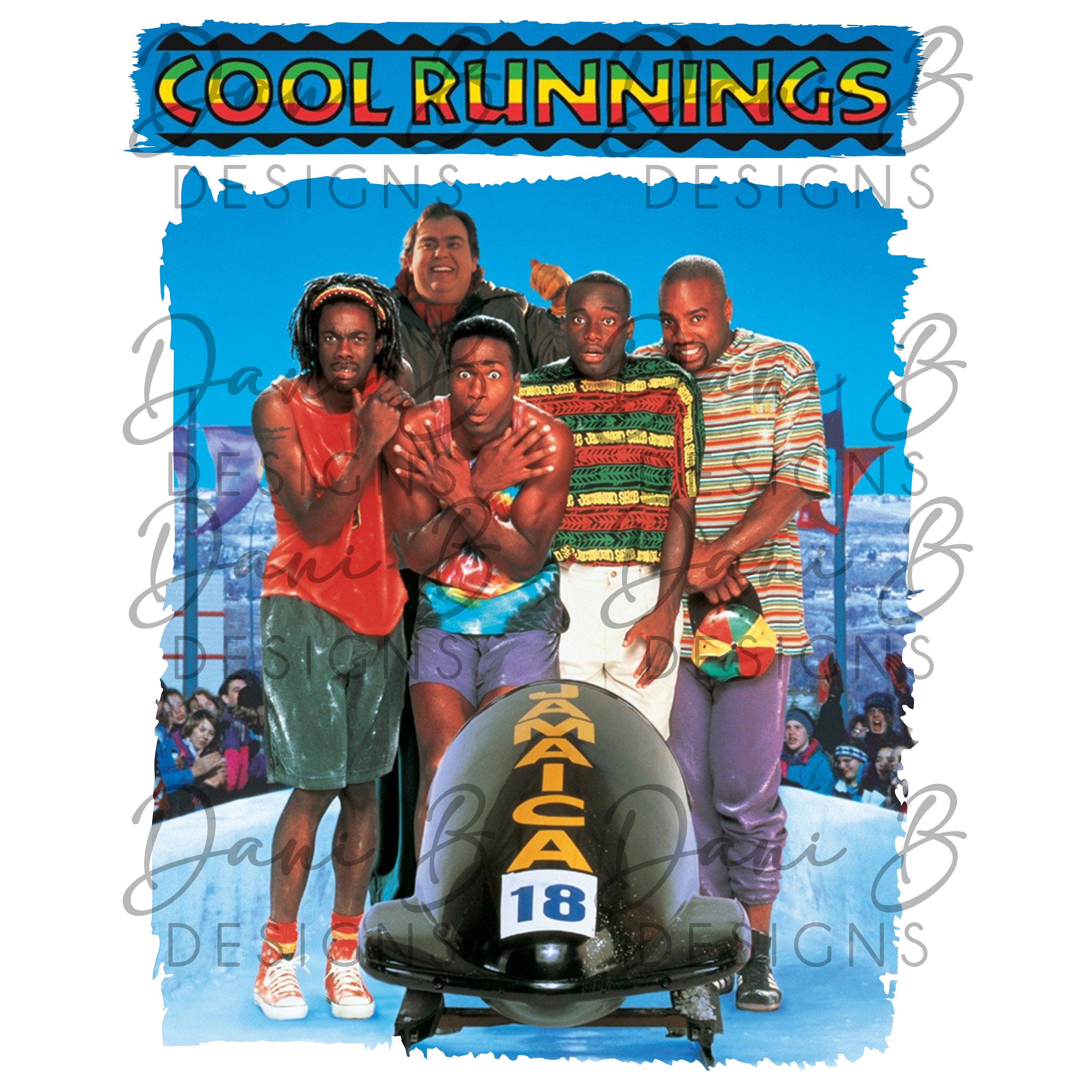 Cool Runnings Movie Art Sublimation Design Printable Classic Cool Runnings Movie Art Sublimation Design Printable Classic