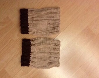 Brown Boot Cuffs