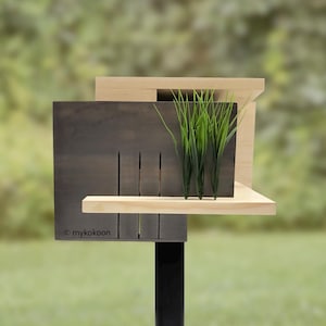 Modern Aviary Bird House, International Architectural Style