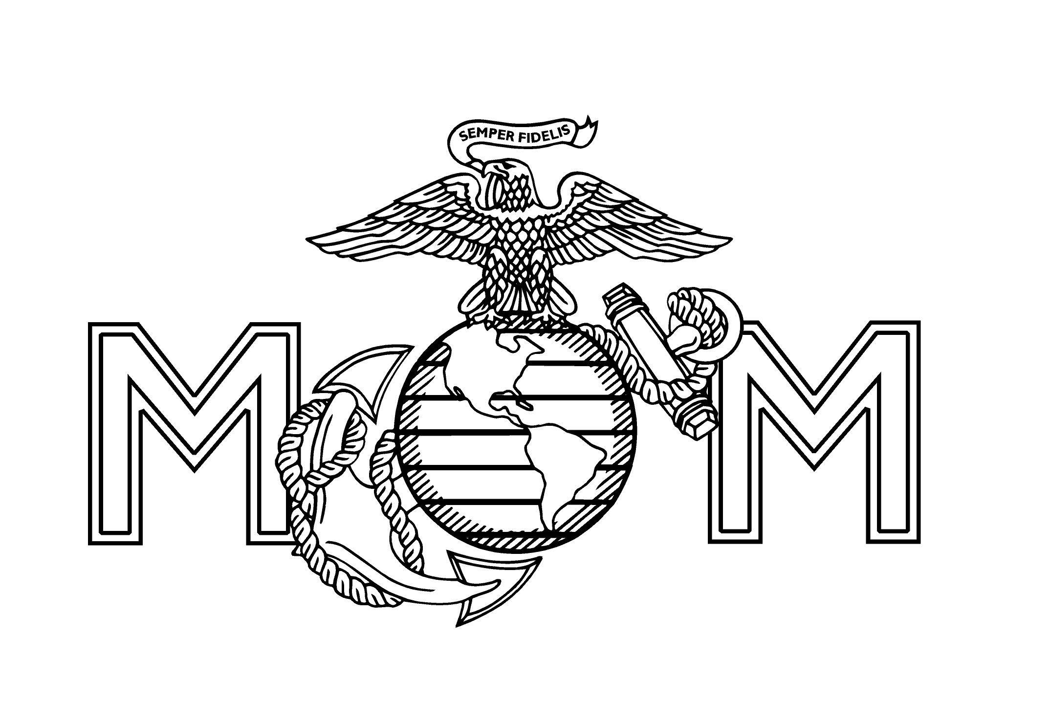 Free Free Marine Mom Svg Free 670 SVG PNG EPS DXF File