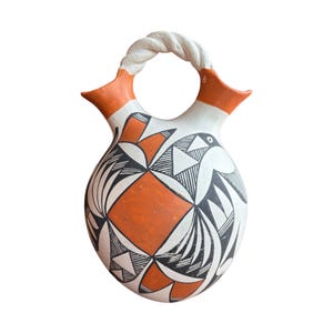Eva Histia Acoma Indian Pueblo New Mexico Hochzeitstopf
