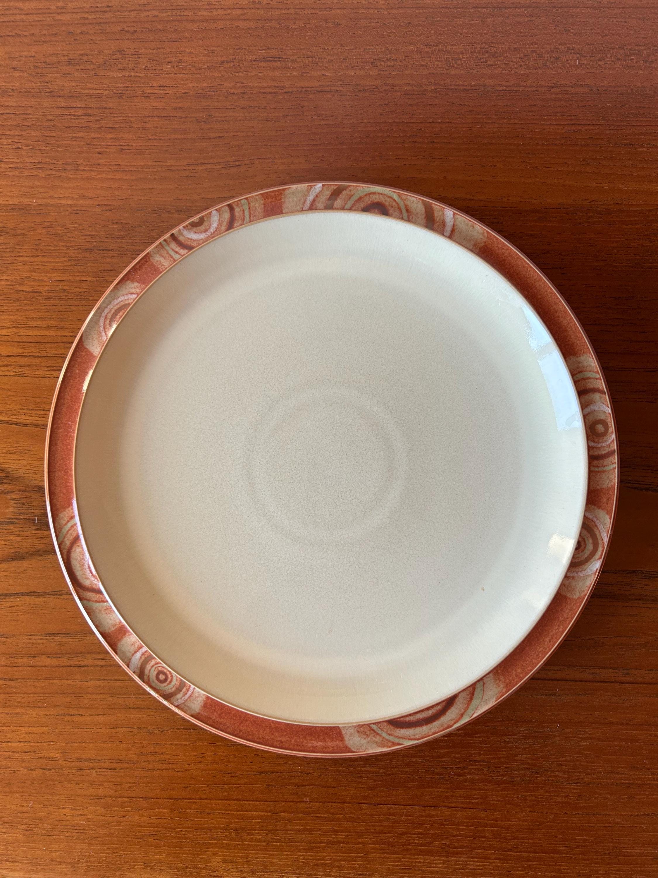 1 Denby Fire Stripes Dessert/Salad Plate - View #12