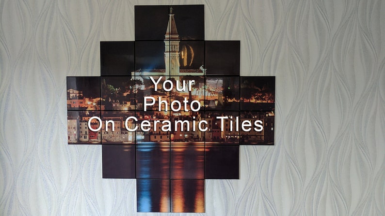 Wall Art Personalized Photo Ceramic Tile Mosaic Tiles Custom Decor Bathroom Kitchen Ceramics