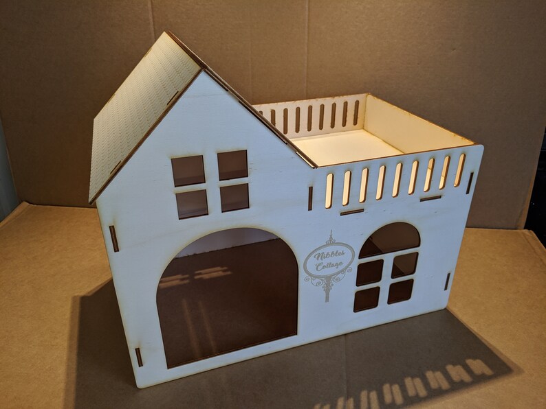 Guinea Pig House Wooden pet house Cardboard small pet house Etsy