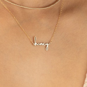 Honey name locket cheap