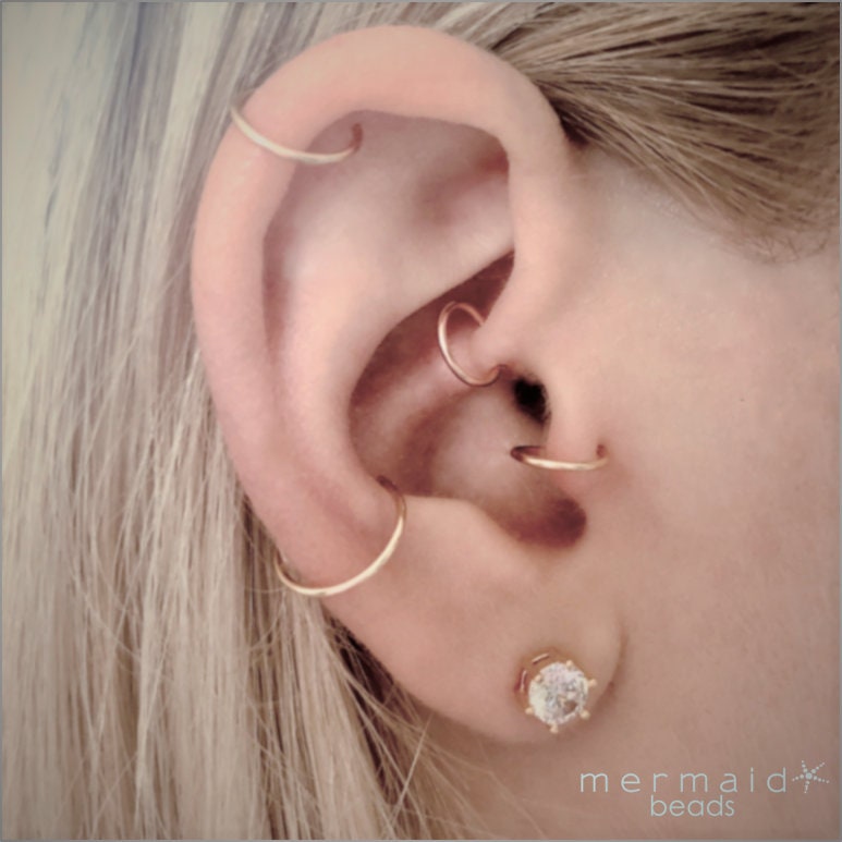 Helix Piercing Mini Headband Drop