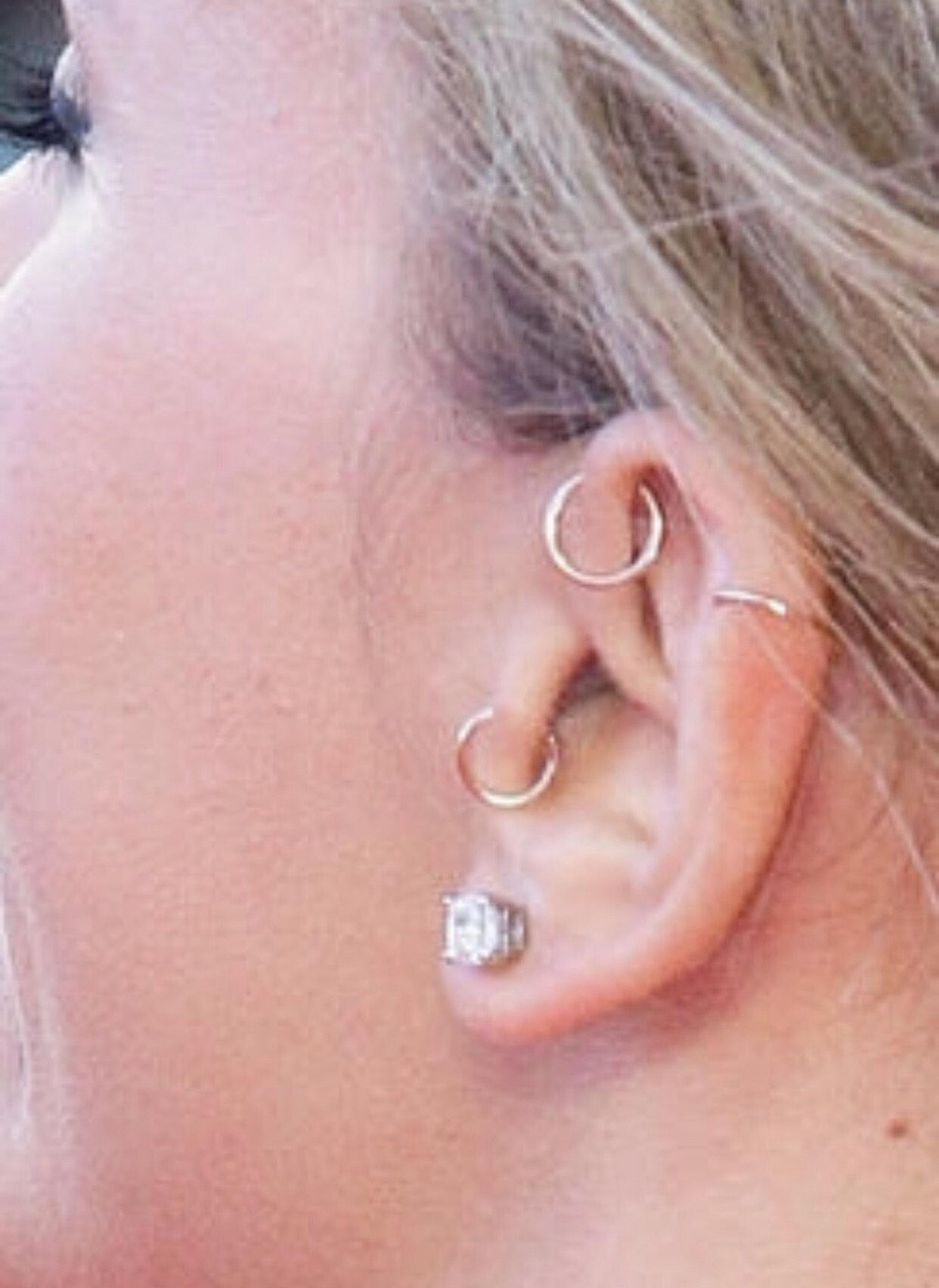 Cartilage Hoop Earrings Nose Ring Septum Mm Mm Mm Mm Mm Mm Mm