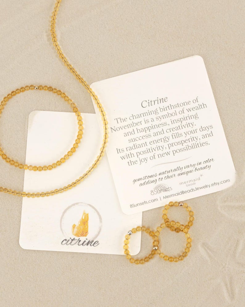 CITRINE TOE RING • November Birthstone • Scorpio Sagittarius • Dainty ...