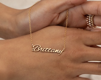 PERSONALIZED NAME Necklace Sterling Silver | Custom Handwriting Jewelry | Cursive Pendant Bracelet Anklet Waterproof |  for Mom | CAPRI