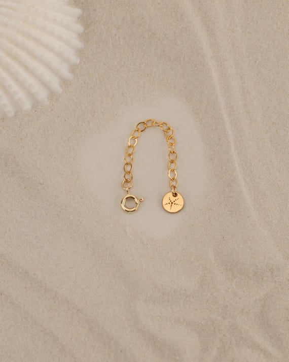 EXTENDER CHAIN for necklace • 2 inch extension chain to make pendant necklace longer • clip on extension clasp for belly chain