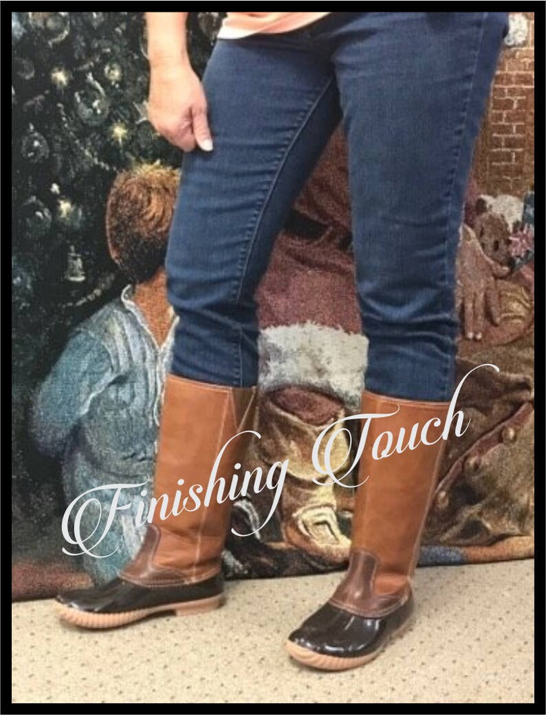 womens knee high duck boots