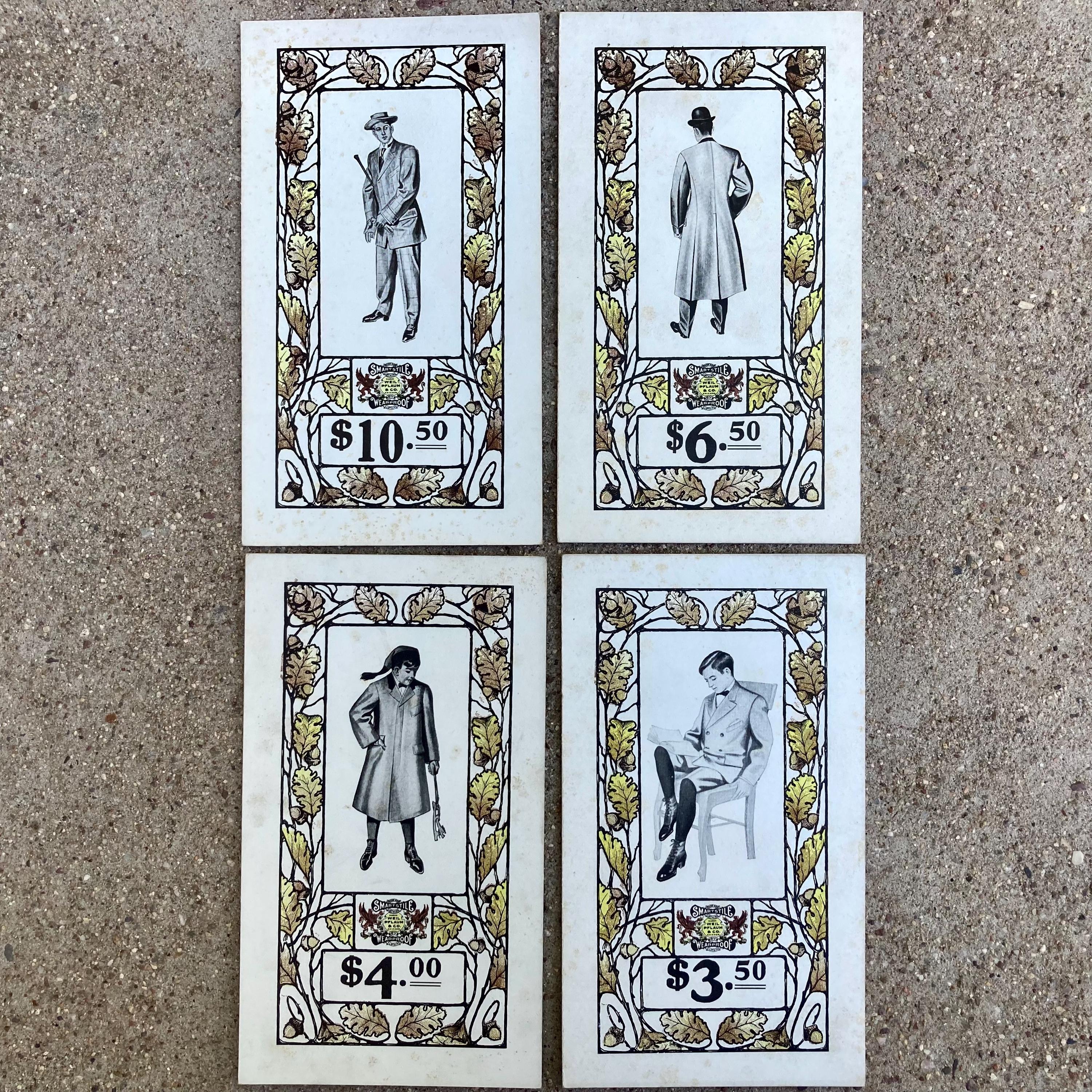 Antique Price Display Cards - Etsy