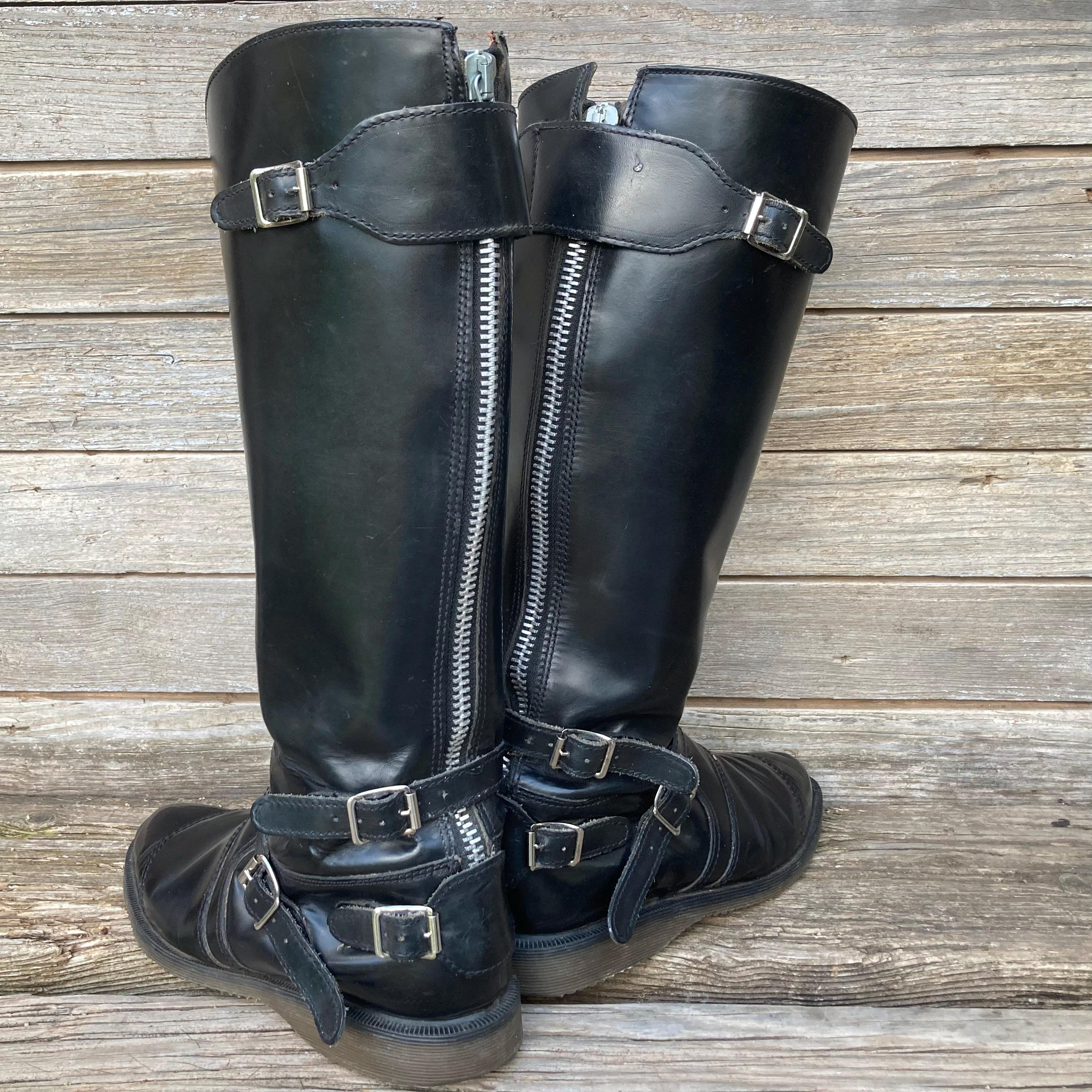 Double Zipper Boots - Etsy