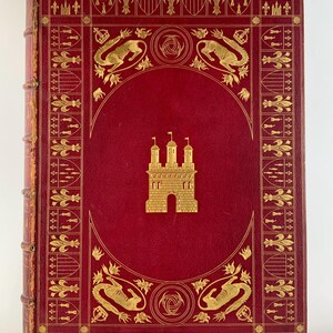 La Touraine - HISTOIRE ET MONUMENTS - 1855 // Province / History / French / France / Antique / Book / Gift Idea / Collection / Dragon //
