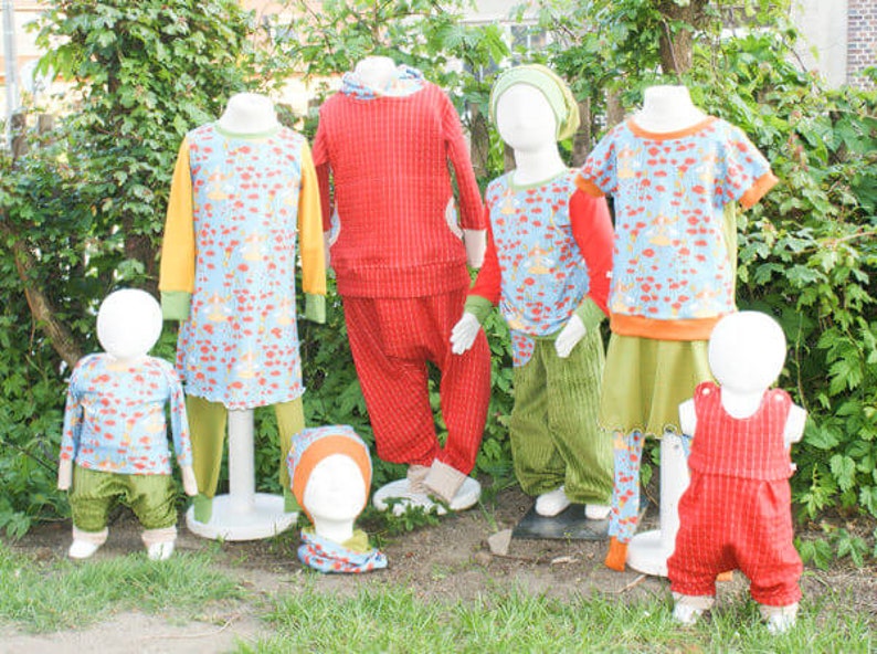 Organic Long Sleeve Shirt Jersey Poppy Fairy