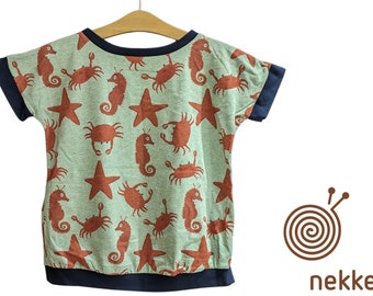 SALES T-Shirt "Zwack", Jersey aus BioBaumwolle, kindgerecht und bequem, handgemacht in der Lausitz, bio und fair
