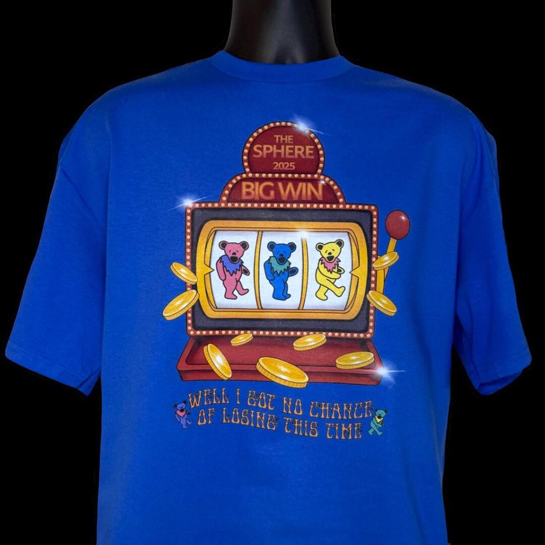T-shirt Dead & Co Sphere Vegas Motif Floral Grateful Dead - Unisexe, Neuf Avec étiquettes
