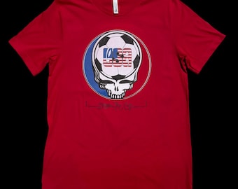 Steal Your Face USA FIFA World Cup Tshirt, Grateful Dead World Cup Tshirt