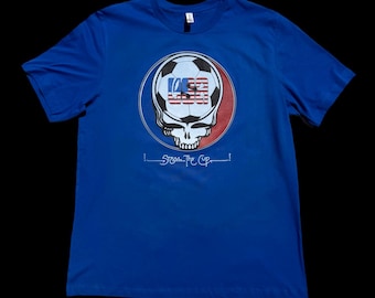Steal Your Face USA FIFA World Cup Tshirt, Grateful Dead World Cup Tshirt
