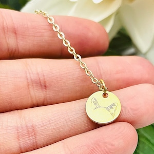 Cat top ear necklace