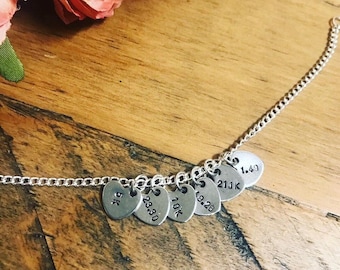 Loperarmband, cadeau voor hardloper, marathonsieraden, persoonlijk record, 10k armband, marathonsieraden, cadeau halve marathon, marathonarmband