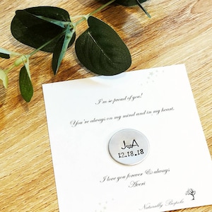 Regalo para el padre de la novia, regalo para el padre del novio, regalo de bodas para papá, muestra de amor, favor de boda, recuerdo de boda, guijarro