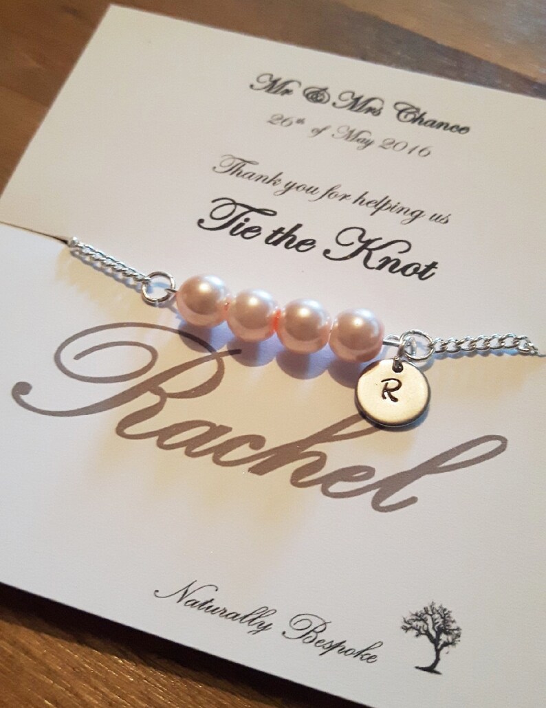 Flower Girl Bracelet Thank You for Being My Flower Girl Etsy UK