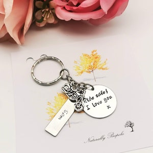 Biker, Biker key ring, Motorbike, Ride safe, Bikers gift, Biking lover, Gift for Daddy, Gift for husband, Dad birthday, Biker fathers day,