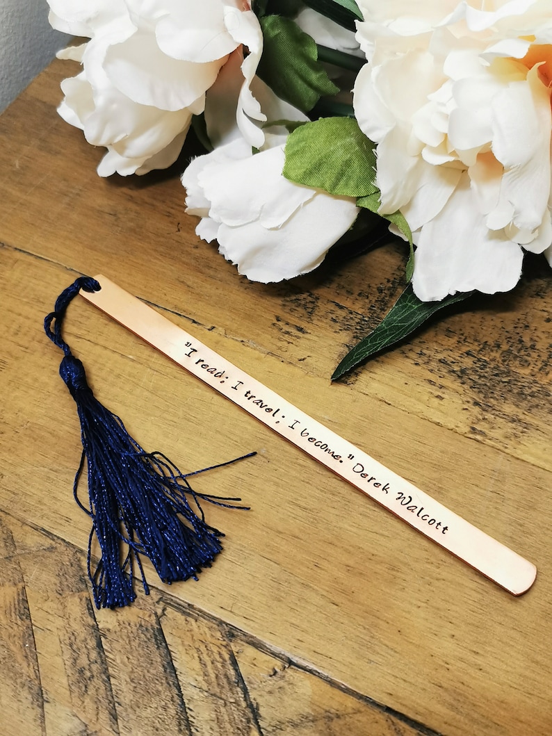 Personalised Bookmark Birthday Gift for Dad Valentines Gift Etsy UK