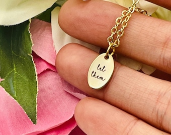 mel robbins let them personal freedom necklace