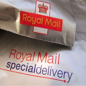 UK Royal Mail Special Delivery, Special Delivery, Tracked and Signed, Peace of Mind