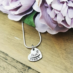 Mother&#39;s Day necklace, Mother&#39;s day gift, Mother heart necklace,  Mum necklace, Nanny necklace, Grandchildren, Grandma, Granny, Mummy gift