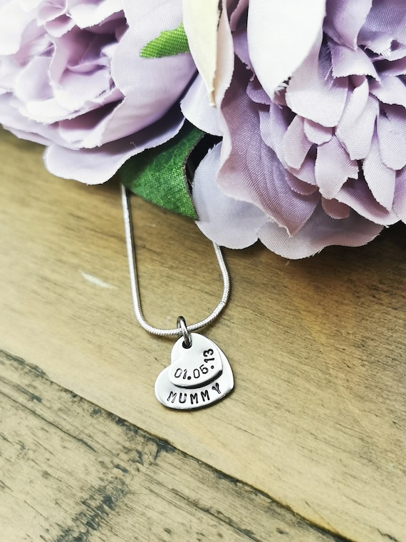 Mother's Day Necklace, Mother's Day Gift, Mother Heart Necklace