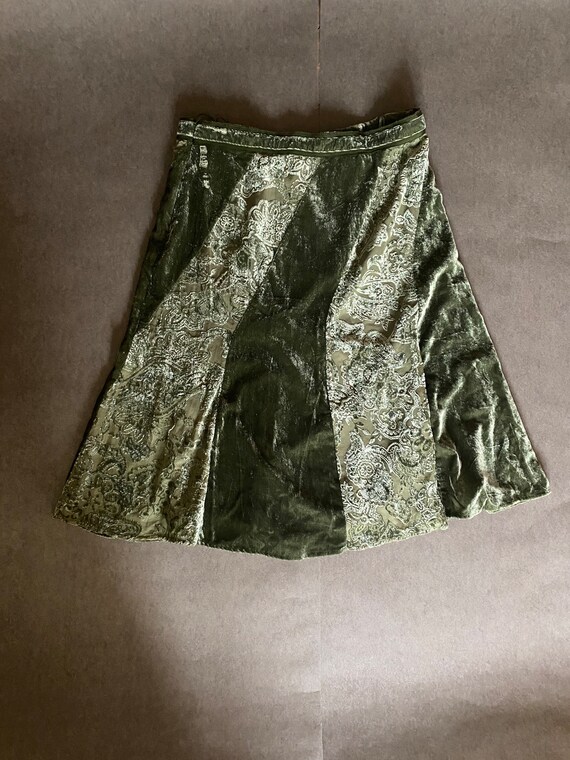 Green skirt cheap size 16
