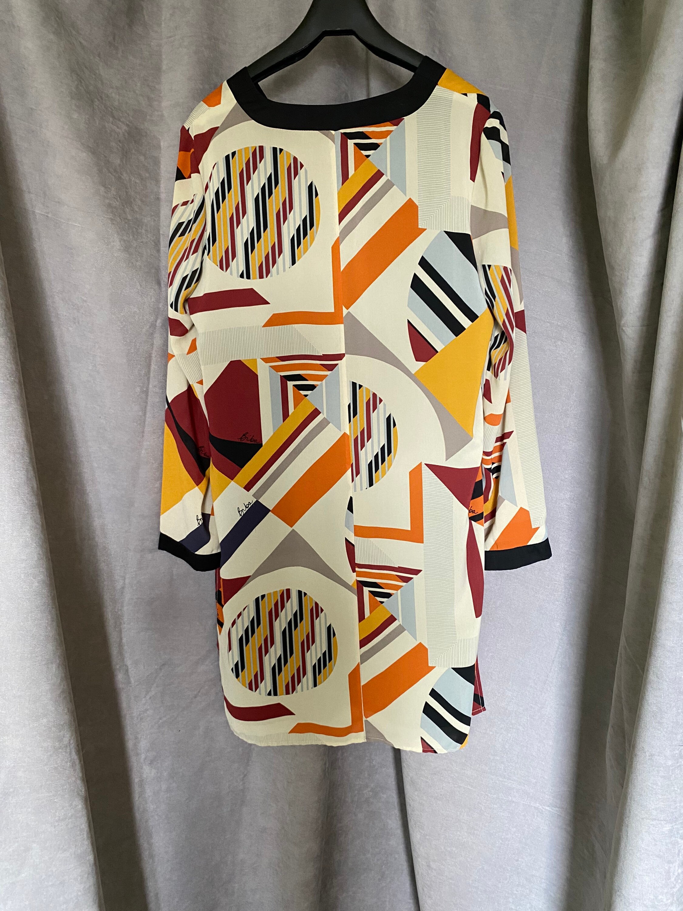 Original Biba Dress Art Deco Tunic Designer Flapper Style Etsy