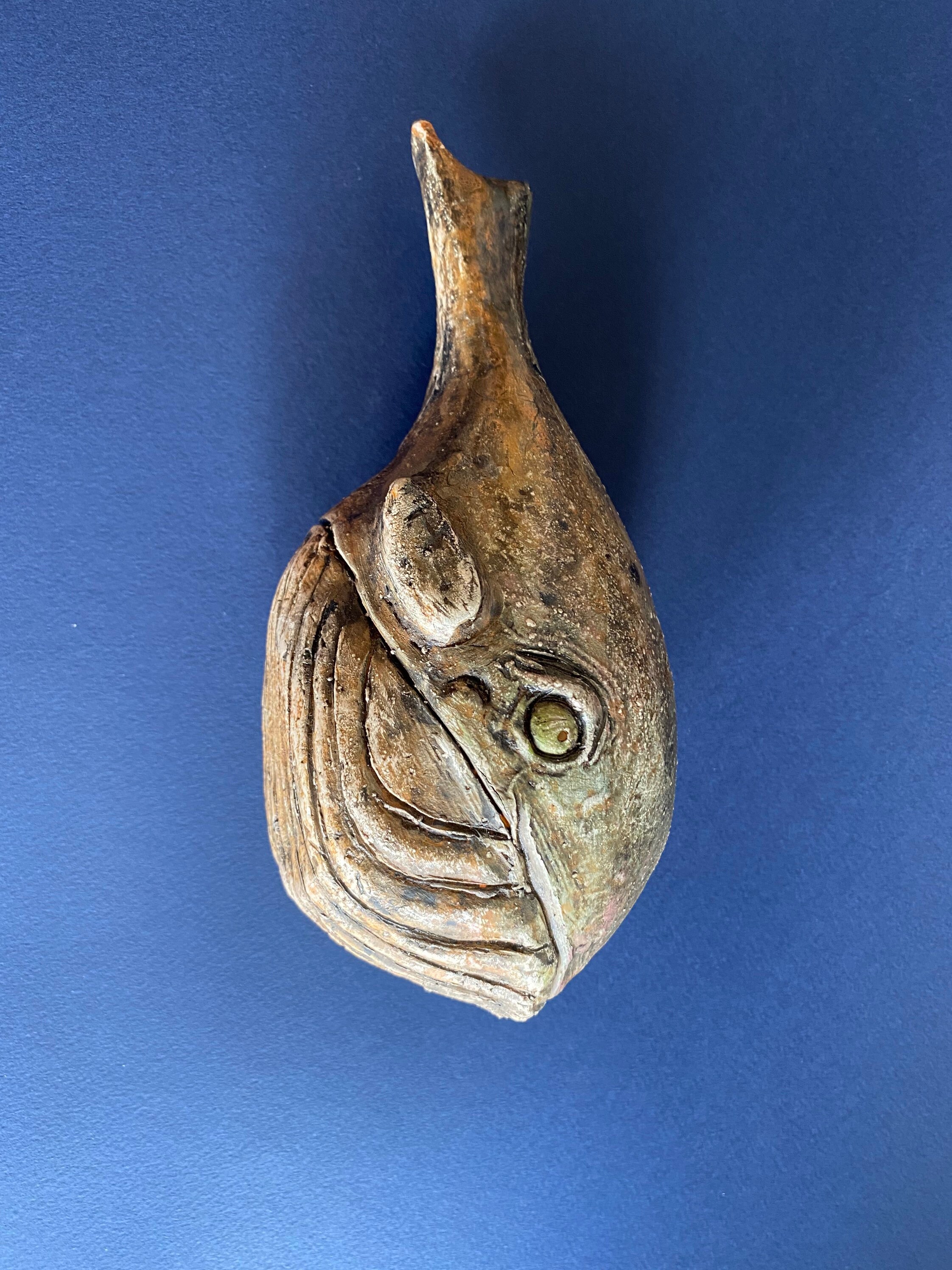 Hand Built Whale Sculpture Ceramic Whale Figurine Art Etsy