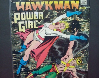 Vintage Comic Book Secret Origins 11 Starring Golden Age Hawkman Power Girl VG VFine Unread 1986 DC Vintage Comic Book Secret Origins 11 Starring Golden Age Hawkman Power Girl VG VFine Unread 1986 DC
