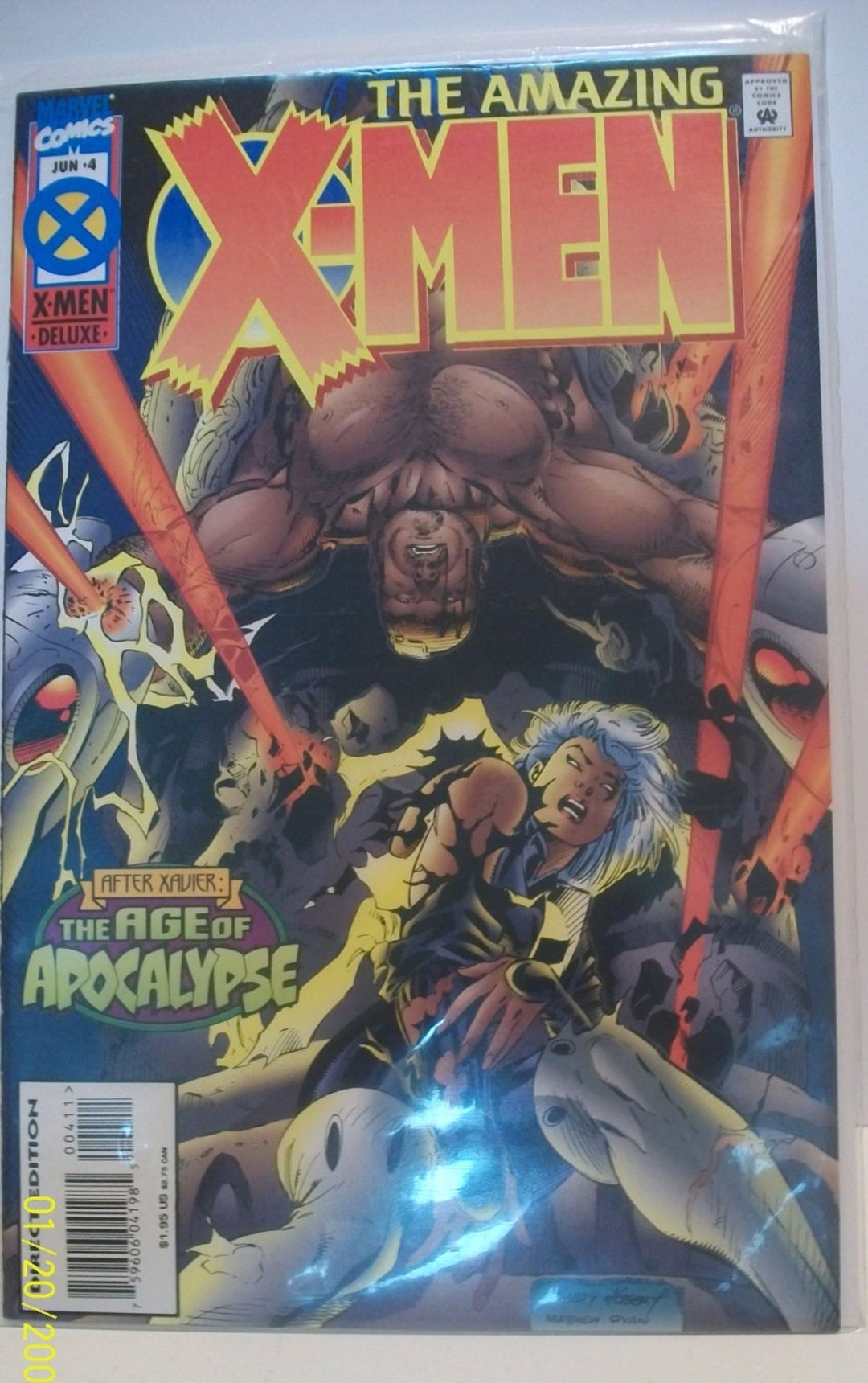 Amazing X-men #4 the Age of Apocalypse VF-NM Andy Kubert Comic