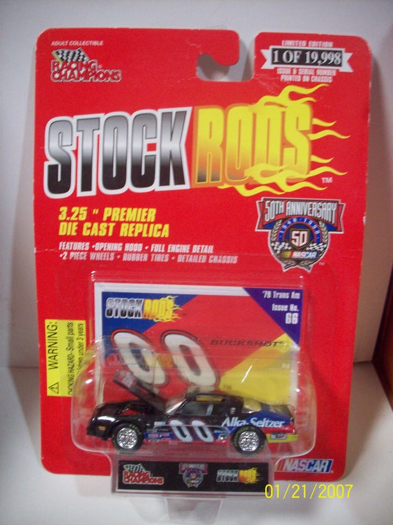 NASCAR Stock Rods #66 Buckshot Jones 00 Alka Seltzer 78 Trans Am