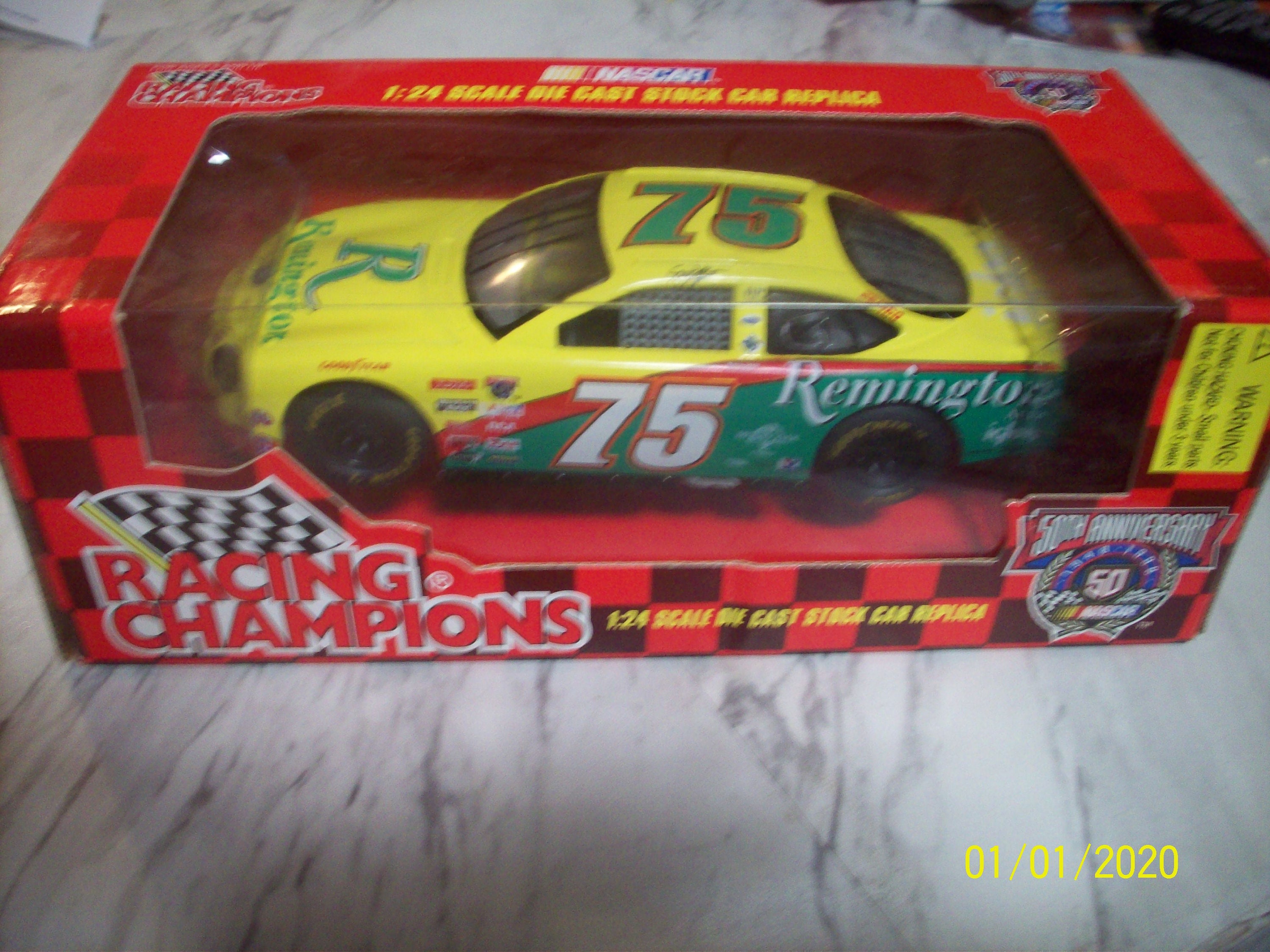 Racing Champions NASCAR 50th Anniversary Stock Rods 1:24 Remington Rick Mast 75 